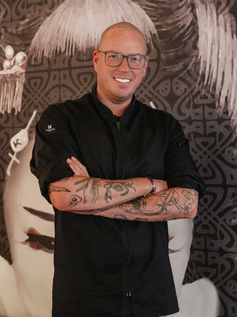 Piotr Suszek, Küchenchef im Restaurant Sushi B. - Outlet des Genussresorts Ketschauf Hof in Deidesheim/ Pfalz