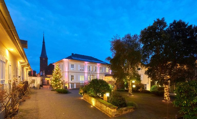 Weihnachtstimmung im Genussresort Ketschauer Hof in Deidesheim, Pfalz
