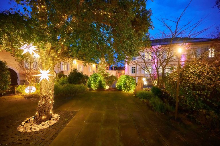 Weihnachtstimmung im Genussresort Ketschauer Hof in Deidesheim, Pfalz