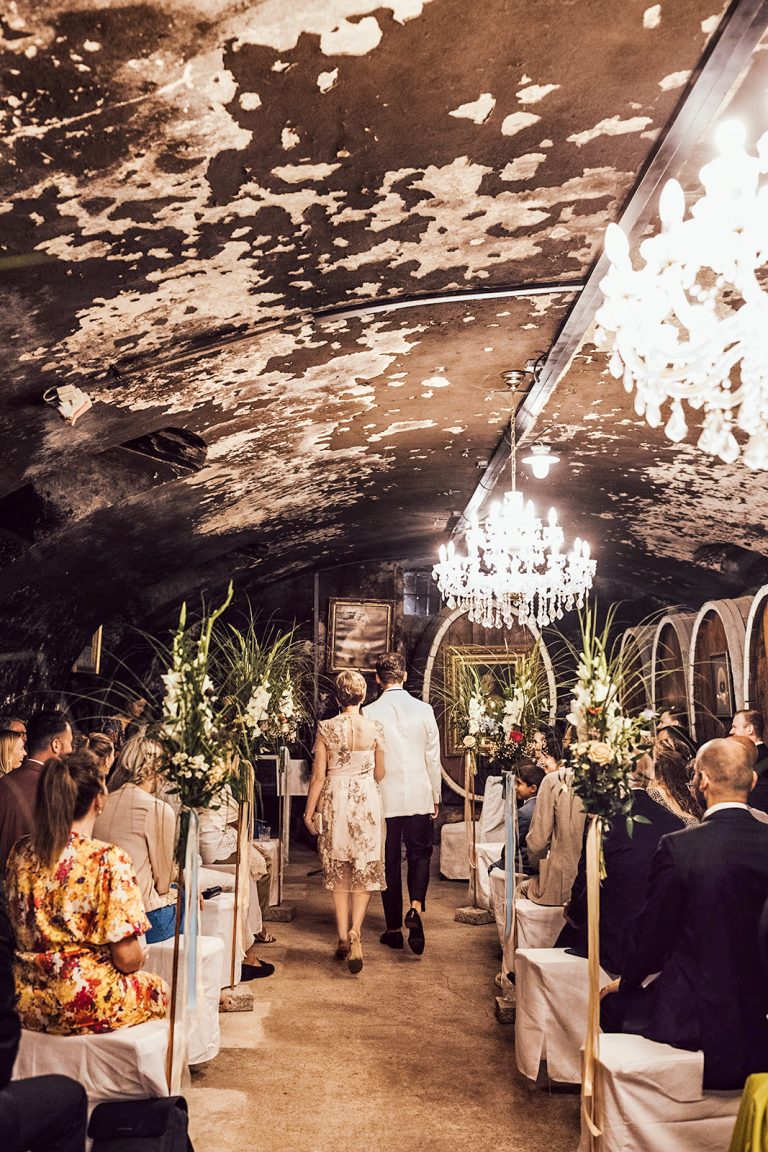 Freie Trauung im historischen Fasskeller "Cave 1822"