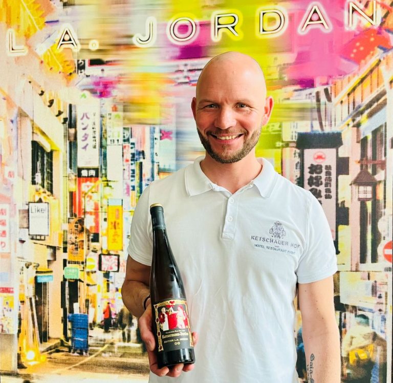 Edition L. A. Jordan - a vision, a wine, launched by head sommelier Stephan Nitzsche.